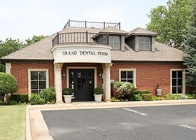 Outside view of Grand Dental Studio in Oklahoma City